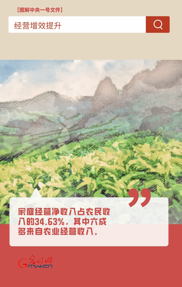 【圖解中央一號文件】“動”漫海報丨今年如何讓農(nóng)民的“錢袋子”鼓起來？
